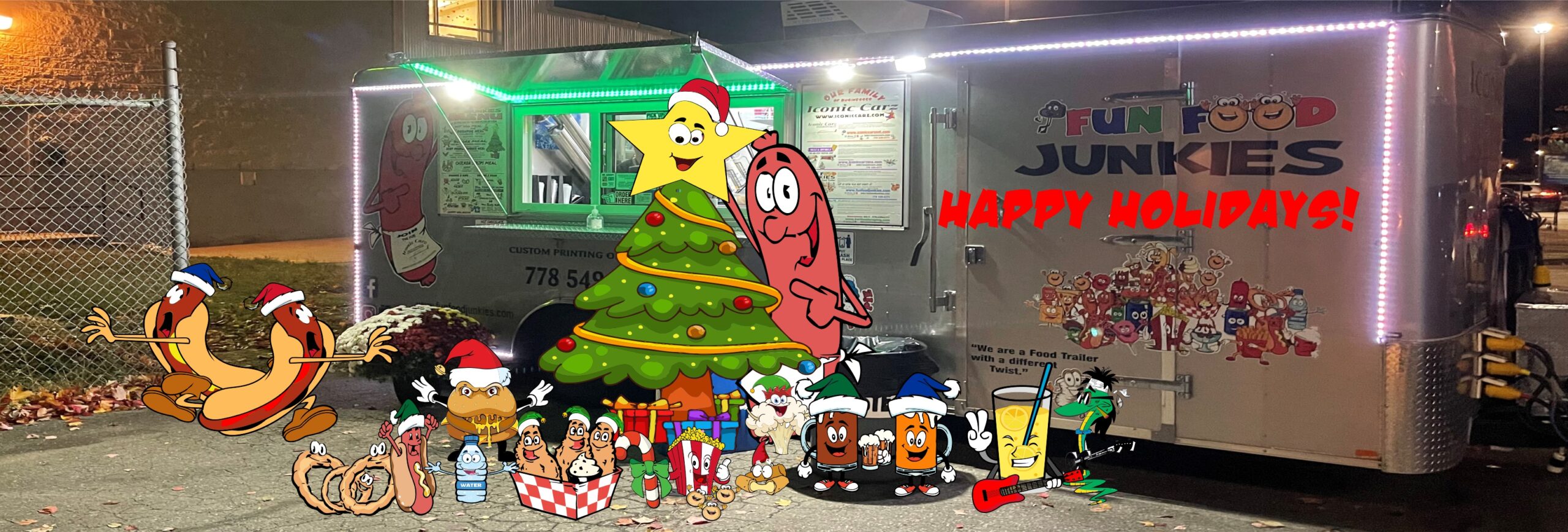 Fun Food Junkies Food Trailer Restaurant A Division of Iconic Carz Ltd